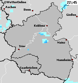 Regenradar von wetteronline.de
